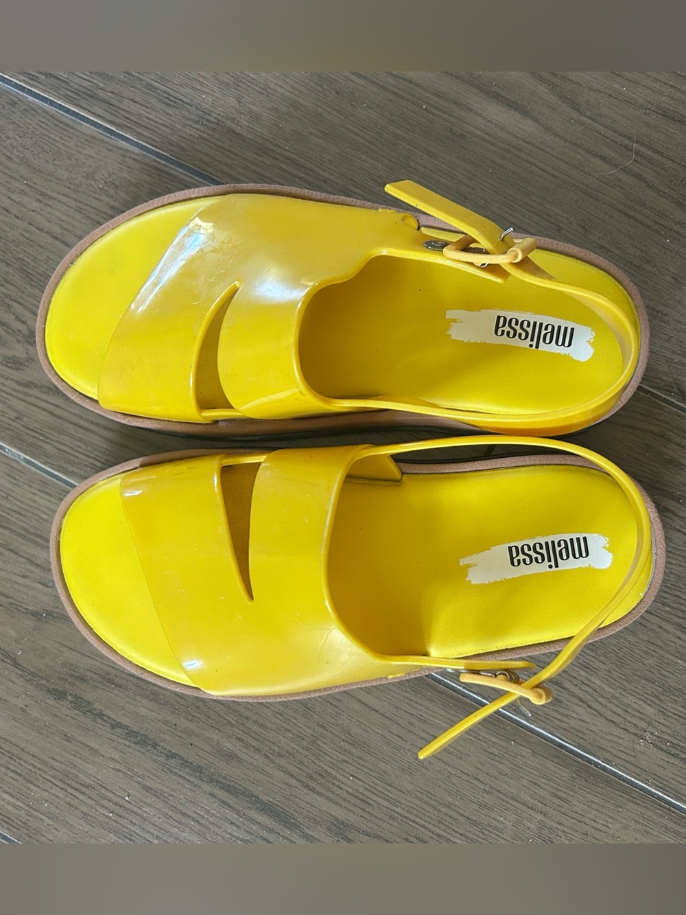 Melissa Franny Jelly Platform Sandals - Picture 2 of 3